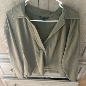 Banana Republic green pullover, worn once
